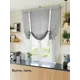 Тюль на ленте At Home Лайкс 150x150 см вуаль цвет серебристый AA123948