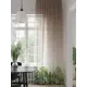 Тюль на ленте At Home Энортис 150x280 см вуаль цвет коричневый/зеленый AA974277