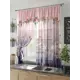 Тюль на ленте At Home Илаида 150x180 см вуаль цвет фиолетовый AA930470