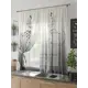 Тюль на ленте At Home Сабинс 150x180 см вуаль цвет белый/черный AA930548