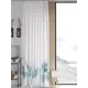 Тюль на ленте At Home Лигенес 150x260 см вуаль цвет серебристый/серый/черный AA542062