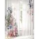 Тюль на ленте At Home Феклонс 150x260 см вуаль цвет синий/розовый/голубой/зеленый AA970171