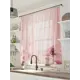 Тюль на ленте At Home Розабел 300x150 см вуаль цвет розовый AA533140