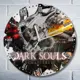 Настенные часы круглые 27 см Бруталити Игры Dark Souls Remastered - 6016 цвет черный