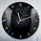 Настенные часы круглые 27 см Бруталити животные змея - 3002 цвет черный