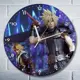 Настенные часы круглые 27 см Бруталити игры Dissidia Final Fantasy NT - 6187 цвет черный