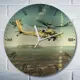 Настенные часы круглые 27 см Бруталити игры Apache Air Assault - 4344 цвет черный