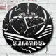 Настенные часы круглые 31 см Бруталити музыка скорпионс scorpions - 538 цвет черный