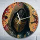 Настенные часы круглые 27 см Бруталити игра Mortal Kombat Scorpion - 1417 цвет черный