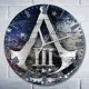 Настенные часы круглые 27 см Бруталити Assassin's Creed 3 - 6144 цвет черный