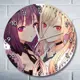 Настенные часы круглые 27 см Бруталити аниме My Dress-Up Darling - 3553 цвет черный