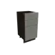 Напольный шкаф Сурская Мебель Валерия 40x81.60x47.80 см МДФ цвет кальяри/монблан