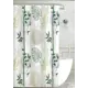 Шторка для ванной комнаты GINI Hx-1713 180x180см цвет зеленый