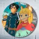 Настенные часы круглые 27 см Бруталити игры Ni no Kuni II Возрождение Короля 5184 цвет черный
