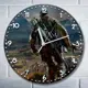 Настенные часы круглые 27 см Бруталити игры Sniper Ghost Warrior - 3415 цвет черный