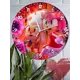 Настенные часы круглые 27 см Бруталити игры Sonic The Hedgeh - 3422 цвет черный