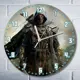Настенные часы круглые 27 см Бруталити игры The Elder of Scrolls Online Tamriel - 6604 цвет черный