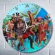 Настенные часы круглые 27 см Бруталити Игры The Sims 4 - 6023 цвет черный