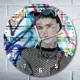 Настенные часы круглые 27 см Бруталити музыка Lil Peep - 3772 цвет черный