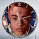 Настенные часы круглые 27 см Бруталити музыка xxx tentacion - 1143 цвет черный