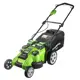Газонокосилка аккумуляторная Greenworks G40lm49dbk4 40 В 49 см 1x4 Ач АКБ и ЗУ в комплект