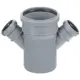 Крестовина 45° Valfex 27111550К-0030 Ø110 мм полипропилен