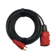 Удлинитель-шнур Itok i-connect-color-SU-PVS-315-2-54-50-red 2 розетки с заземлением 3x1.5 мм 50 м 3500 Вт цвет красный