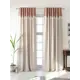 Комплект штор на ленте At Home Сенмилак 150x250 см габардин цвет белый/оранжевый AA544151