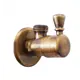 Вентиль запорный RavSlezak ROH001SM DN30 PN8 1/2" НР ручка рычаг латунь
