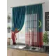 Тюль на ленте At Home Каллен 150x180 см вуаль цвет бирюзовый AA930543