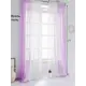 Тюль на ленте At Home Хлои 200x270 см вуаль цвет фиолетовый AA123113-270