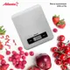 Весы кухонные электронные ATH-6196 silver