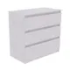 Комод Sv-мебель Мс бриз-1 3 ящика 80x43.6x78 см ЛДСП цвет ясень анкор светлый