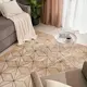 Ковер вискоза Рим 1072J 195x280 см цвет бежевый