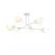 Светильник подвесной Freya Mallow Fr5228pl-06w 6 ламп 12 м² цвет белый