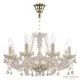 Люстра подвесная Bohemia ivele crystal 75143 75143 8 ламп 16 м² цвет золото