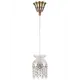 Светильник подвесной Bohemia ivele crystal 168979 168979 1 лампа 3 м² цвет бирюзовый