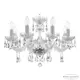 Люстра подвесная Bohemia ivele crystal 321455 321455 8 ламп 16 м² цвет никель