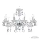 Люстра подвесная Bohemia ivele crystal 322048 322048 10 ламп 20 м² цвет никель