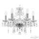 Люстра подвесная Bohemia ivele crystal 321070 321070 6 ламп 12 м² цвет никель