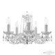 Люстра подвесная Bohemia ivele crystal 321470 321470 5 ламп 10 м² цвет никель