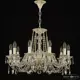 Люстра подвесная Bohemia ivele crystal 162008 162008 10 ламп 20 м² цвет золото