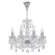 Люстра подвесная Bohemia ivele crystal 13295 13295 8 ламп 16 м² цвет никель