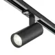 Трековый светильник подвесной светодиодный Escada 20002tra-04led sbk 30 Вт 3 м² цвет черный