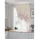 Штора на ленте репс Helga Клонвирс 150x180 см цвет белый HH530244