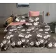 Пододеяльник Home Mercury Гестия 150x220см поплин цвет коричневый