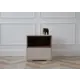 Тумба прикроватная Ellipse 50x48x45 см 1 ящик ЛДСП цвет капучино