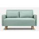 Диван Divan.ru Кейсес 145x84x92 см ткань цвет зеленый