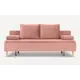 Диван Divan.ru Линс 199x94x93 см велюр цвет розовый