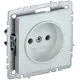 Розетка встраиваемая Iek Brite BR-R10-10-K36 цвет жемчужный